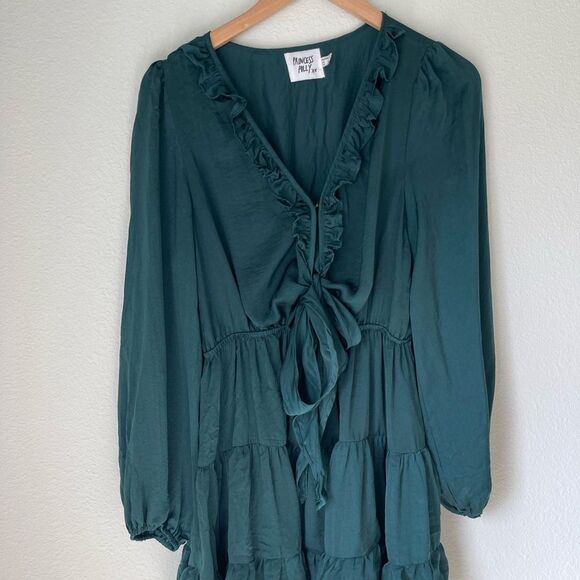 Princess Polly Randi Mini Dress in Teal - Picture 11 of 11